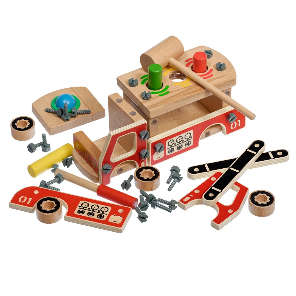 1 Set of Kids Fire Fighting Truck Screws Assemble and Disassemble Kids Educational 
1 Set of Kids Fire Fighting Truck Screws Assemble and Disassemble Kids Educational