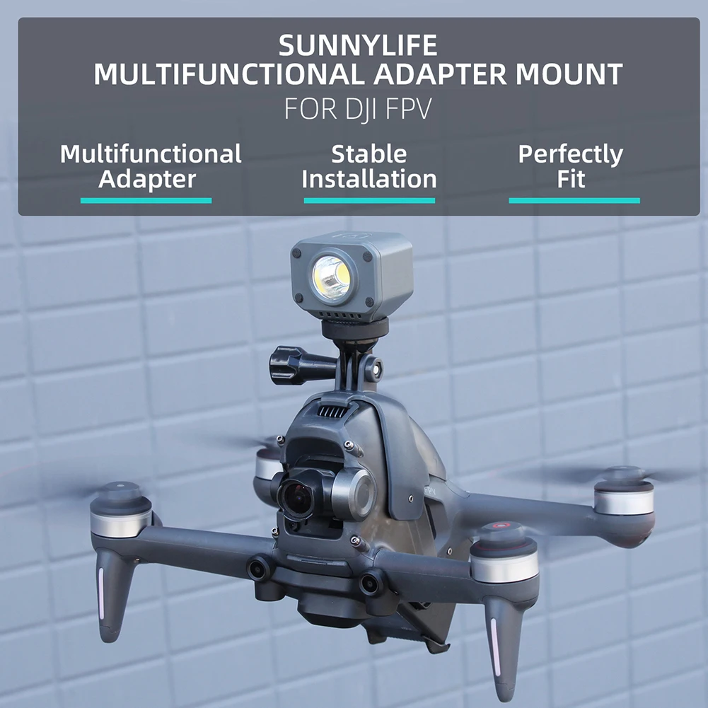 Flight Lamp Easy Install Extension Bracket Mount Lighting Universal Drone Accessories Safe Adapter Professional Fit For DJI FPV
Flight Lamp Easy Install Extension Bracket Mount Lighting Universal Drone Accessories Safe Adapter Professional Fit For DJI FPV