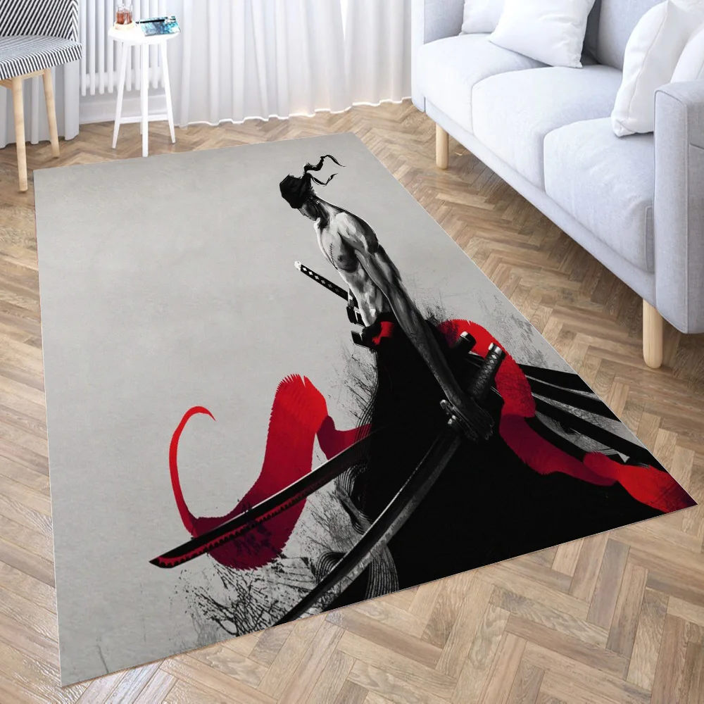 Oneiece Roronoa Zoro Rug Floor Mats Carpet for Living Room Doormat Plush Non-slip Chair Mat Bathroom Carpet
Oneiece Roronoa Zoro Rug Floor Mats Carpet for Living Room Doormat Plush Non-slip Chair Mat Bathroom Carpet