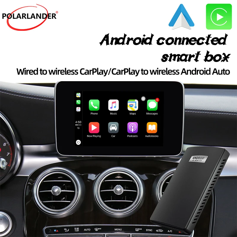 Carplay Module Box Built-in GPS GLONASS, Beidou Carplay/Android Auto/Play store Wireless Octa Core Android 10.0 4G+WIFI 4+64G
Carplay Module Box Built-in GPS GLONASS, Beidou Carplay/Android Auto/Play store Wireless Octa Core Android 10.0 4G+WIFI 4+64G