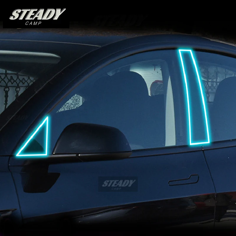 For Tesla Model 3 Y 2020-2023 Car Exterior Car Window Pillar Anti-scratch TPU Protective Film Anti-scratch Sticker Accessories
For Tesla Model 3 Y 2020-2023 Car Exterior Car Window Pillar Anti-scratch TPU Protective Film Anti-scratch Sticker Accessories