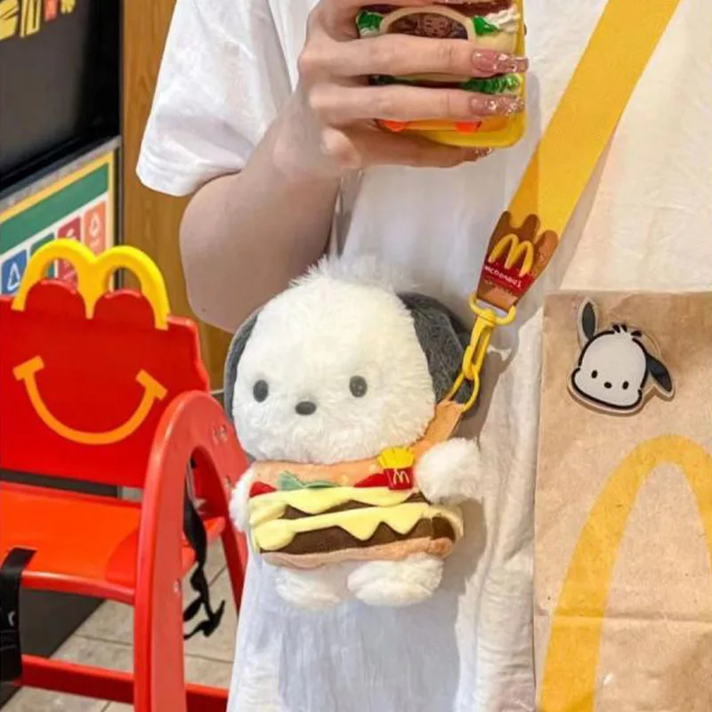 Плюшевая сумка-мессенджер Sanrio с героями аниме, рюкзак на одно плечо, оригинальная мультяшная кукла Kawali, подарок для девочек
Плюшевая сумка-мессенджер Sanrio с героями аниме, рюкзак на одно плечо, оригинальная мультяшная кукла Kawali, подарок для девочек