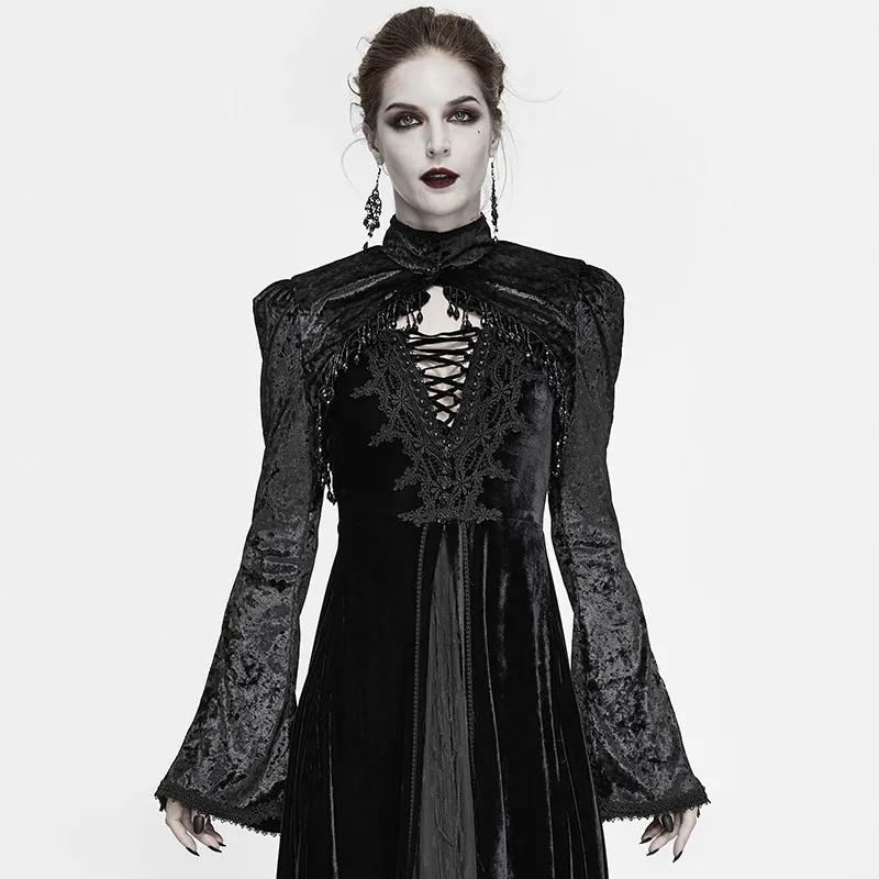 Gothic Vintage Turtleneck Poncho Women Capes Cloak Long Sleeves Jackets Coats Outwear Windbreaker Streetwear
Gothic Vintage Turtleneck Poncho Women Capes Cloak Long Sleeves Jackets Coats Outwear Windbreaker Streetwear