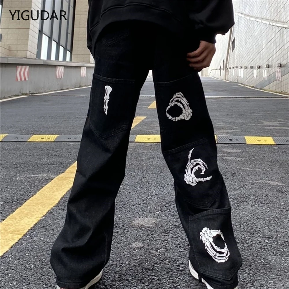 2022 Men's Fashion Wide Leg Pants Baggy Homme Men Denim Trousers Classic Cargo Pocket Jeans Blue Men Casual Pants
2022 Men's Fashion Wide Leg Pants Baggy Homme Men Denim Trousers Classic Cargo Pocket Jeans Blue Men Casual Pants