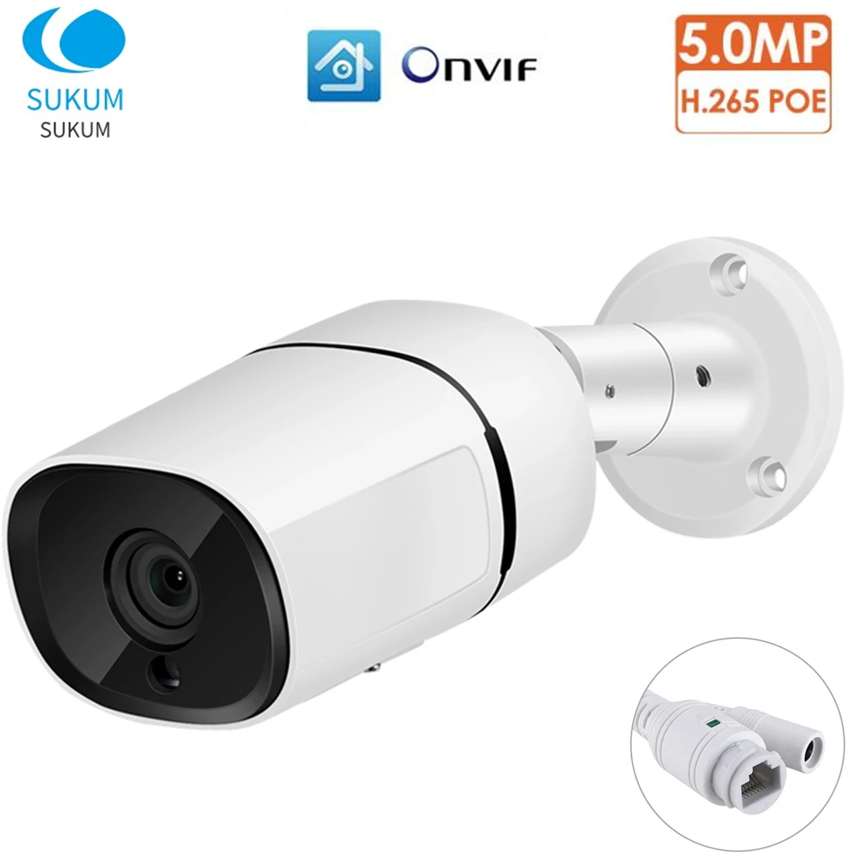 5-мегапиксельная наружная IP-камера видеонаблюдения POE CCTV с объективом 3,6 мм, Металлическая Цилиндрическая Водонепроницаемая сетевая камера ...
5-мегапиксельная наружная IP-камера видеонаблюдения POE CCTV с объективом 3,6 мм, Металлическая Цилиндрическая Водонепроницаемая сетевая камера ...