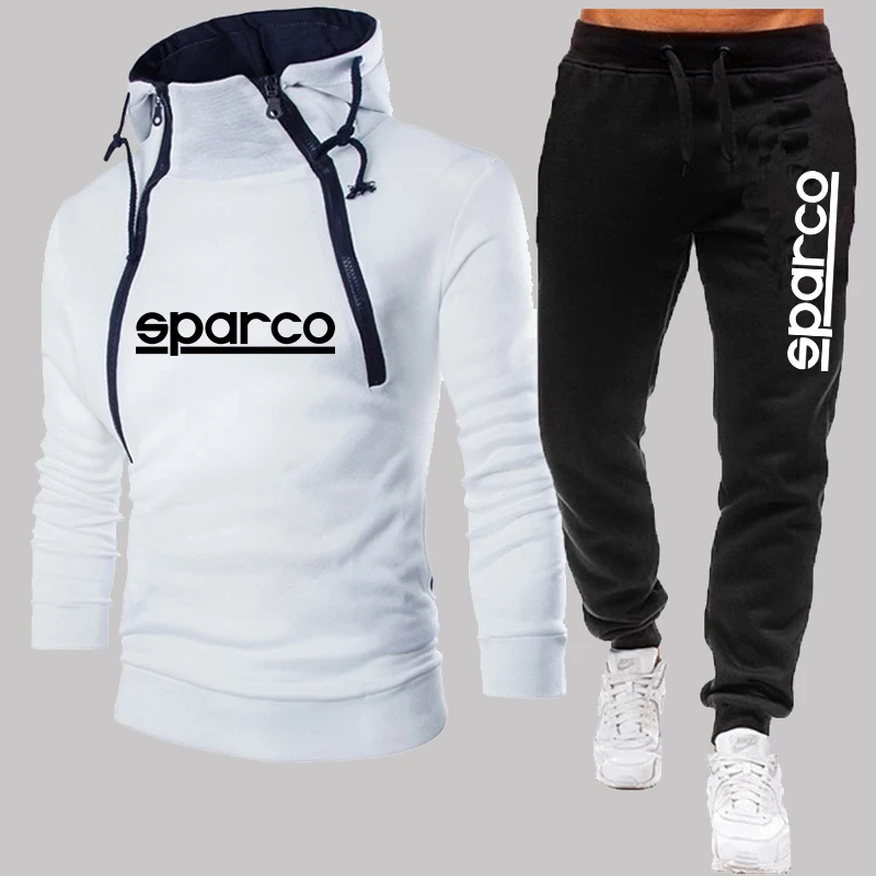 Men's Tracksuit Casual Sweatshirt Sets Double Zipper Hoodies Pants Suit Outdoor Sportswear Sweatsuit Set Man Sports Clothing
Men's Tracksuit Casual Sweatshirt Sets Double Zipper Hoodies Pants Suit Outdoor Sportswear Sweatsuit Set Man Sports Clothing