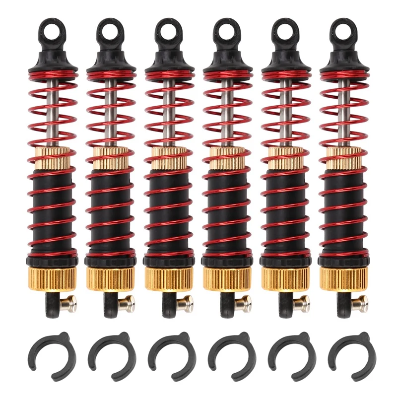 RC Shock Absorber, Adjustable Assembled Spring Damper Suspension Upgraded Oil Filled Shock 25-ZJ03 for 9125 RC Car
RC Shock Absorber, Adjustable Assembled Spring Damper Suspension Upgraded Oil Filled Shock 25-ZJ03 for 9125 RC Car