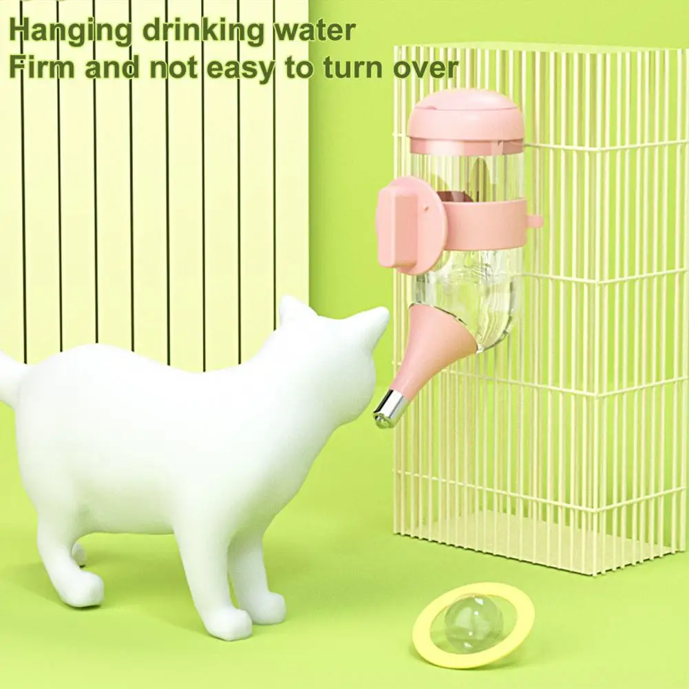 Pet Water Bottle Practical Not Wet Mouth Detachable Cat Dog Hanging Water Dispenser Kettle for Pet Cage
Pet Water Bottle Practical Not Wet Mouth Detachable Cat Dog Hanging Water Dispenser Kettle for Pet Cage