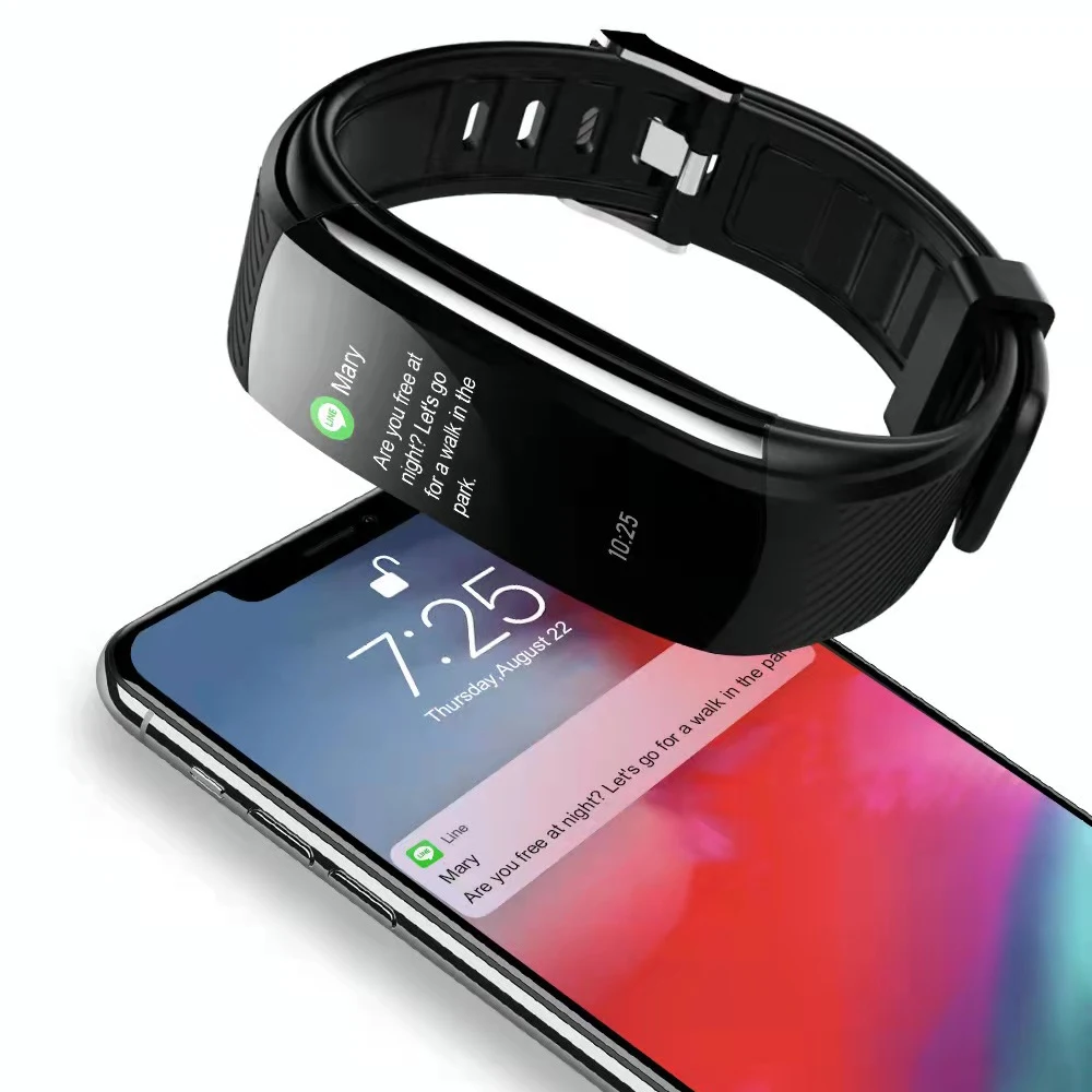 C6S Smart Bracelet Bluetooth Exercise Meter Step Distance Measurement Heart Rate Blood Pressure Blood Oxygen Sleep Health
C6S Smart Bracelet Bluetooth Exercise Meter Step Distance Measurement Heart Rate Blood Pressure Blood Oxygen Sleep Health