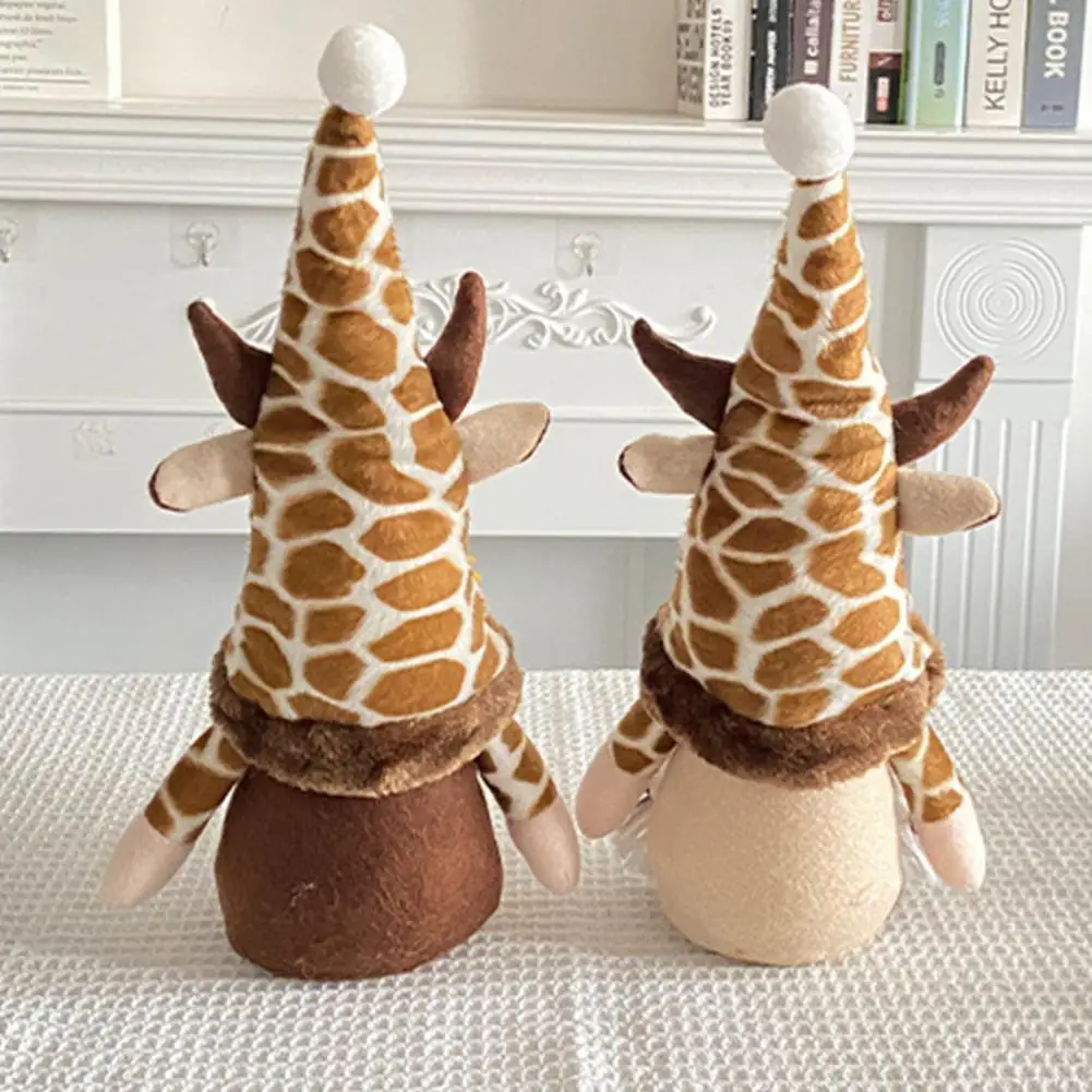 Great Gnome Doll Ornament Super Soft No Shedding Giraffe Gnome Cute Desktop Decor Cotton Rudolph Doll Gift Choice
Great Gnome Doll Ornament Super Soft No Shedding Giraffe Gnome Cute Desktop Decor Cotton Rudolph Doll Gift Choice