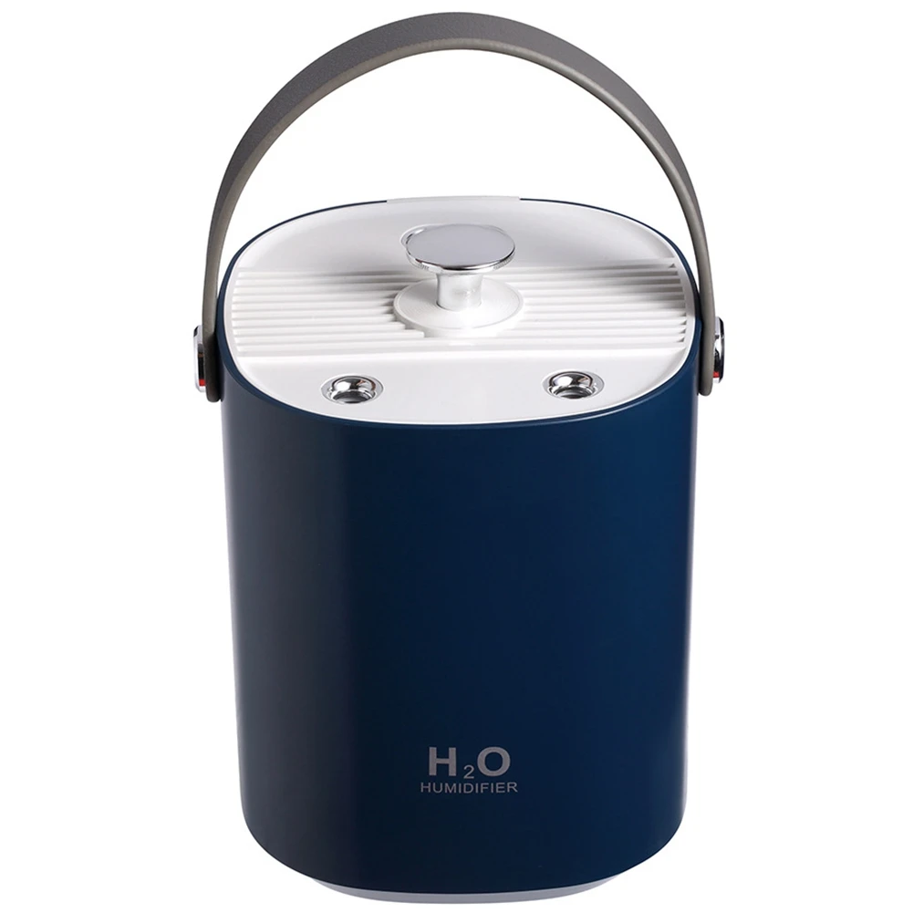 Dual Jet Humidifier with Night Light 1L 4000MAh Mute Humidifier USB Wireless Portable for Office,(Blue)
Dual Jet Humidifier with Night Light 1L 4000MAh Mute Humidifier USB Wireless Portable for Office,(Blue)