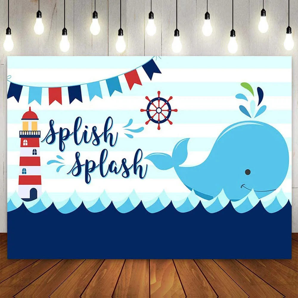 Splish Splash Whale Baby Shower Nautical Backdrop Ahoy Blue Little Squirt Boy Birthday Photography Background Photo Booth Banner
Splish Splash Whale Baby Shower Nautical Backdrop Ahoy Blue Little Squirt Boy Birthday Photography Background Photo Booth Banner