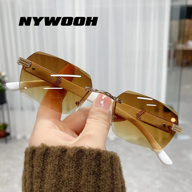 NYWOOH мраморные солнцезащитные очки без оправы для женщин и мужчин 2022 модные квадратные солнцезащитные очки с морским градиентом синие розов...
NYWOOH мраморные солнцезащитные очки без оправы для женщин и мужчин 2022 модные квадратные солнцезащитные очки с морским градиентом синие розов...