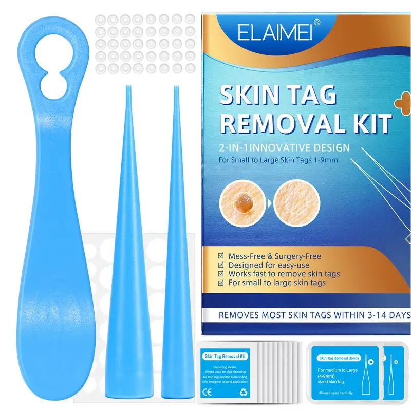 Skin Tags Remover Tool 2 IN 1 Skin Tags Remover Bands Kit Safe Tags Corrector Tool With 40 Rubber Bands To Remove 2-8mm Small
Skin Tags Remover Tool 2 IN 1 Skin Tags Remover Bands Kit Safe Tags Corrector Tool With 40 Rubber Bands To Remove 2-8mm Small