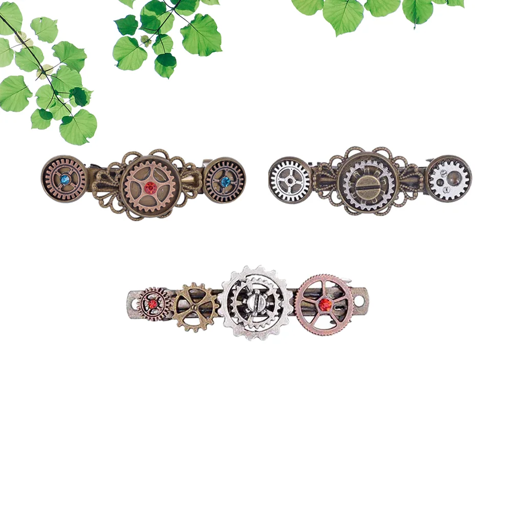Hair Steampunk Clips Barrettes Gothicaccessories Headwear Retro Clip Women Gears Pendant French Clockwork Vintage Party Hairpins
Hair Steampunk Clips Barrettes Gothicaccessories Headwear Retro Clip Women Gears Pendant French Clockwork Vintage Party Hairpins