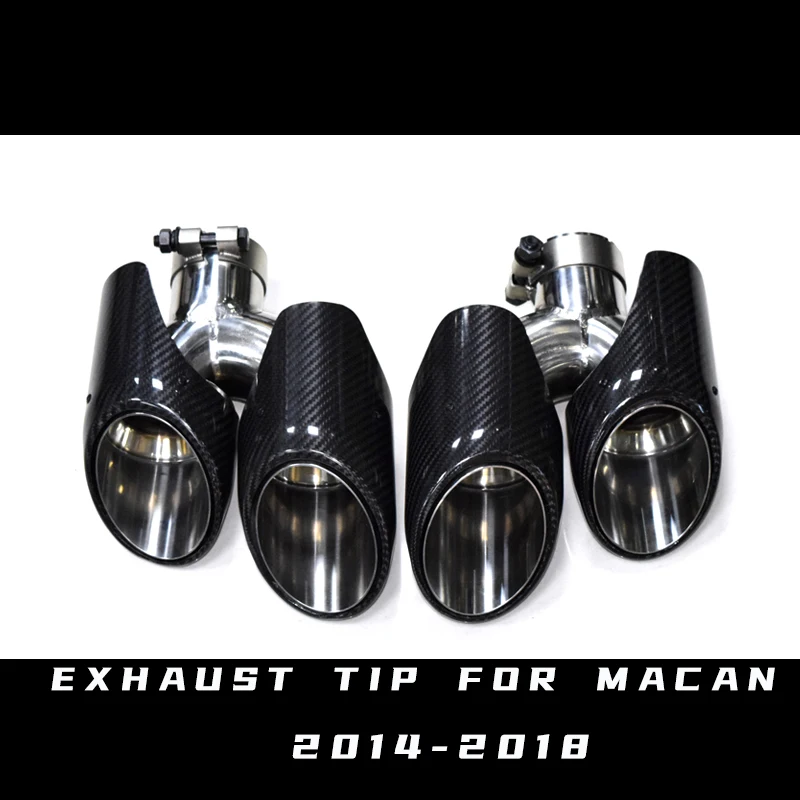 1 pair carbon fiber exhaust tip for Porsche exhaust pipe Macan muffler in 2014-2018 car exhaust tailpipe muffler for car
1 pair carbon fiber exhaust tip for Porsche exhaust pipe Macan muffler in 2014-2018 car exhaust tailpipe muffler for car