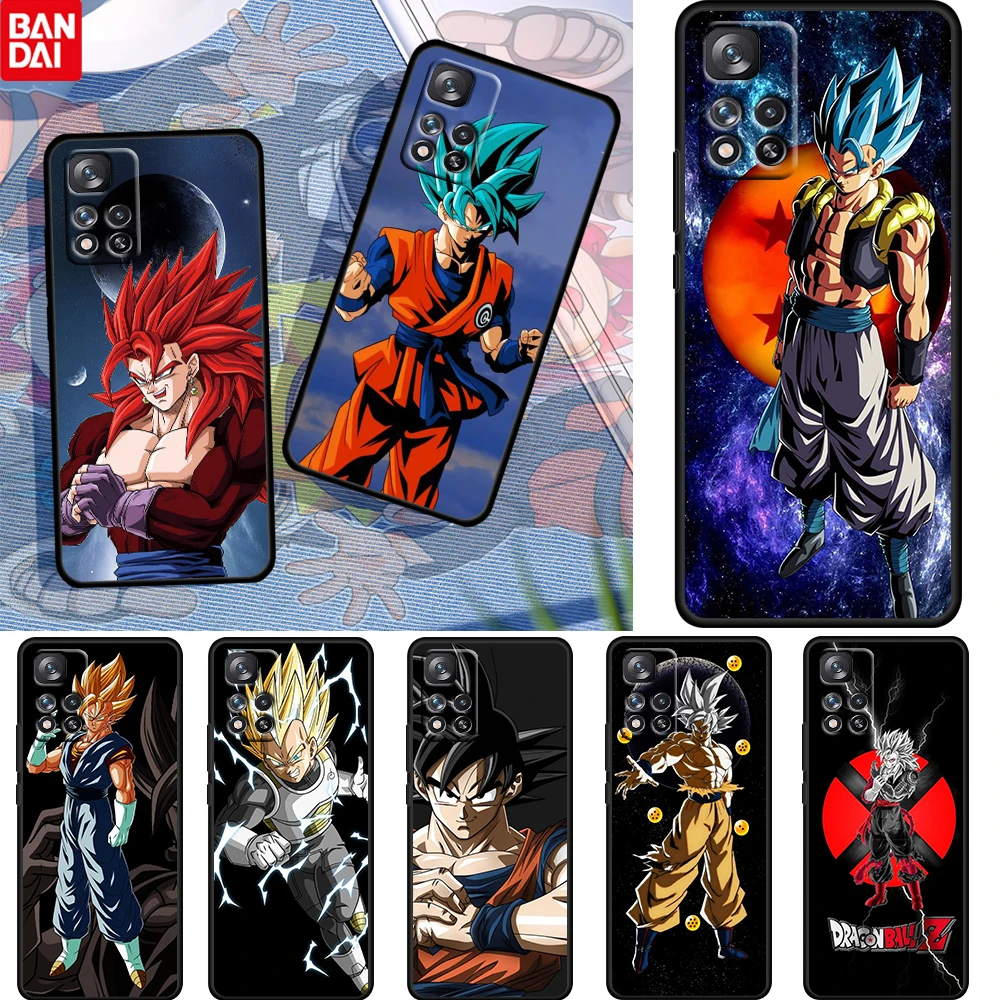 Dragon Ball Cool Goku For Xiaomi Redmi Note 11 10 11T 10S 9 9S 8 7 5G 4G Soft TPU Black Phone Case Funda Coque Capa Cover Shell
Dragon Ball Cool Goku For Xiaomi Redmi Note 11 10 11T 10S 9 9S 8 7 5G 4G Soft TPU Black Phone Case Funda Coque Capa Cover Shell
