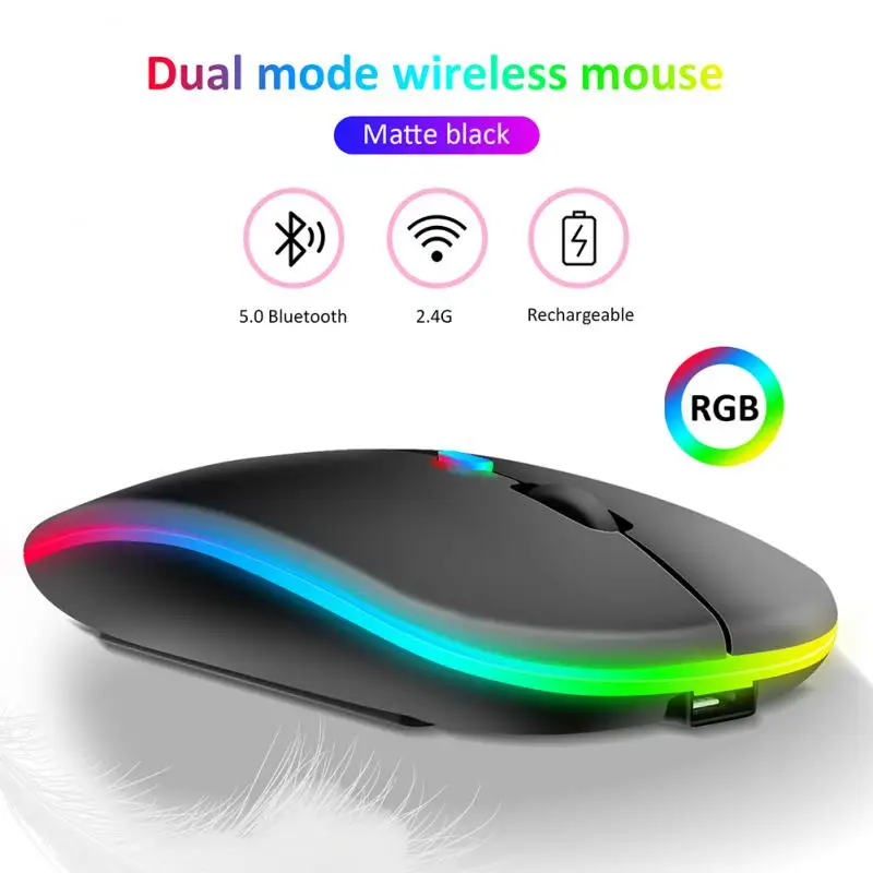 2.4ghz Wireless Mouse Gaming Accessories 1600dpi Wireless Keyboard Wireless Rechargeable Rgb Mouse Silent Mouse 4 Keys
2.4ghz Wireless Mouse Gaming Accessories 1600dpi Wireless Keyboard Wireless Rechargeable Rgb Mouse Silent Mouse 4 Keys