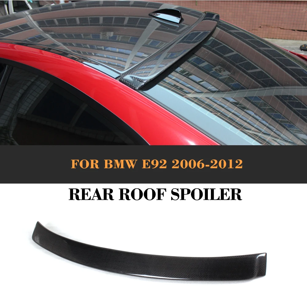 Carbon Fiber Rear Roof Spoiler Wing For BMW E92 3 Ser 2007 - 2012 Auto Racing Tail Roof Window Lip Wing Spoiler Car Cover
Carbon Fiber Rear Roof Spoiler Wing For BMW E92 3 Ser 2007 - 2012 Auto Racing Tail Roof Window Lip Wing Spoiler Car Cover