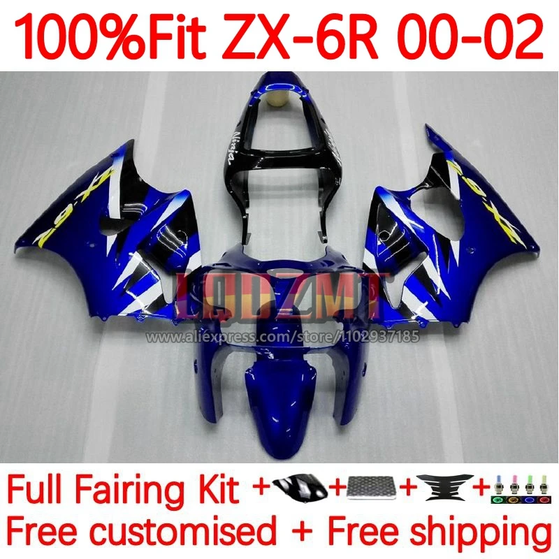 Injection Frame For KAWASAKI NINJA ZX 6R 636 CC 6 R ZX636 ZX-6R ZX6R gloss blue 2000 2001 2002 ZX-636 00 01 02 Fairing 53No.14
Injection Frame For KAWASAKI NINJA ZX 6R 636 CC 6 R ZX636 ZX-6R ZX6R gloss blue 2000 2001 2002 ZX-636 00 01 02 Fairing 53No.14