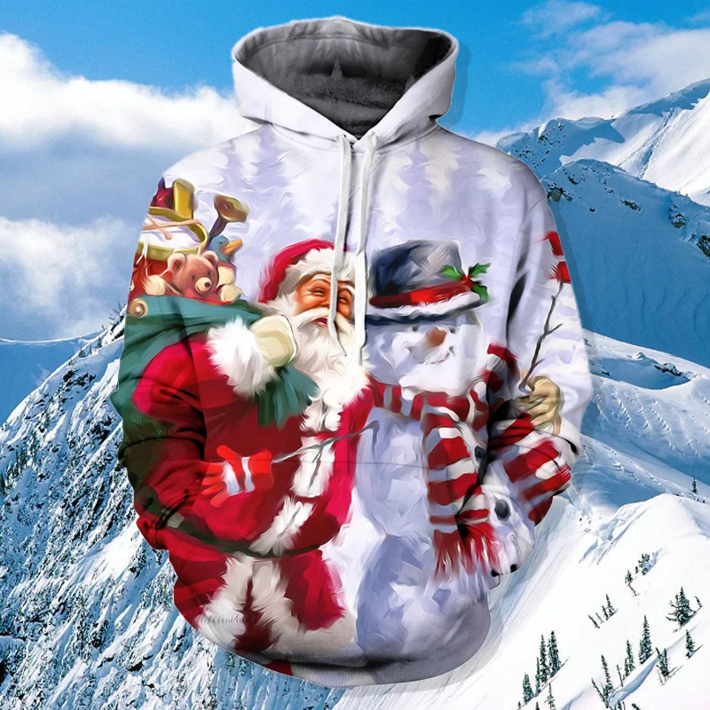 Autumn Winte New Arrival Men's Christmas Hoodies Santa Claus Gifts 3D Print Pullover Sweatshirts Fashion Warm Male Clothing Coat
Autumn Winte New Arrival Men's Christmas Hoodies Santa Claus Gifts 3D Print Pullover Sweatshirts Fashion Warm Male Clothing Coat