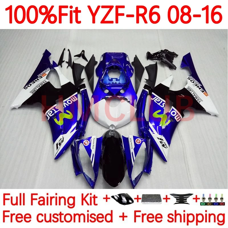 Инъекция для YAMAHA YZF600 YZF R6 600 R 6 CC YZF-R6 2008 2016 YZFR6 08 09 10 11 12 13 14 15 16 OEM обтекатель 27No.15 синий белый
Инъекция для YAMAHA YZF600 YZF R6 600 R 6 CC YZF-R6 2008 2016 YZFR6 08 09 10 11 12 13 14 15 16 OEM обтекатель 27No.15 синий белый