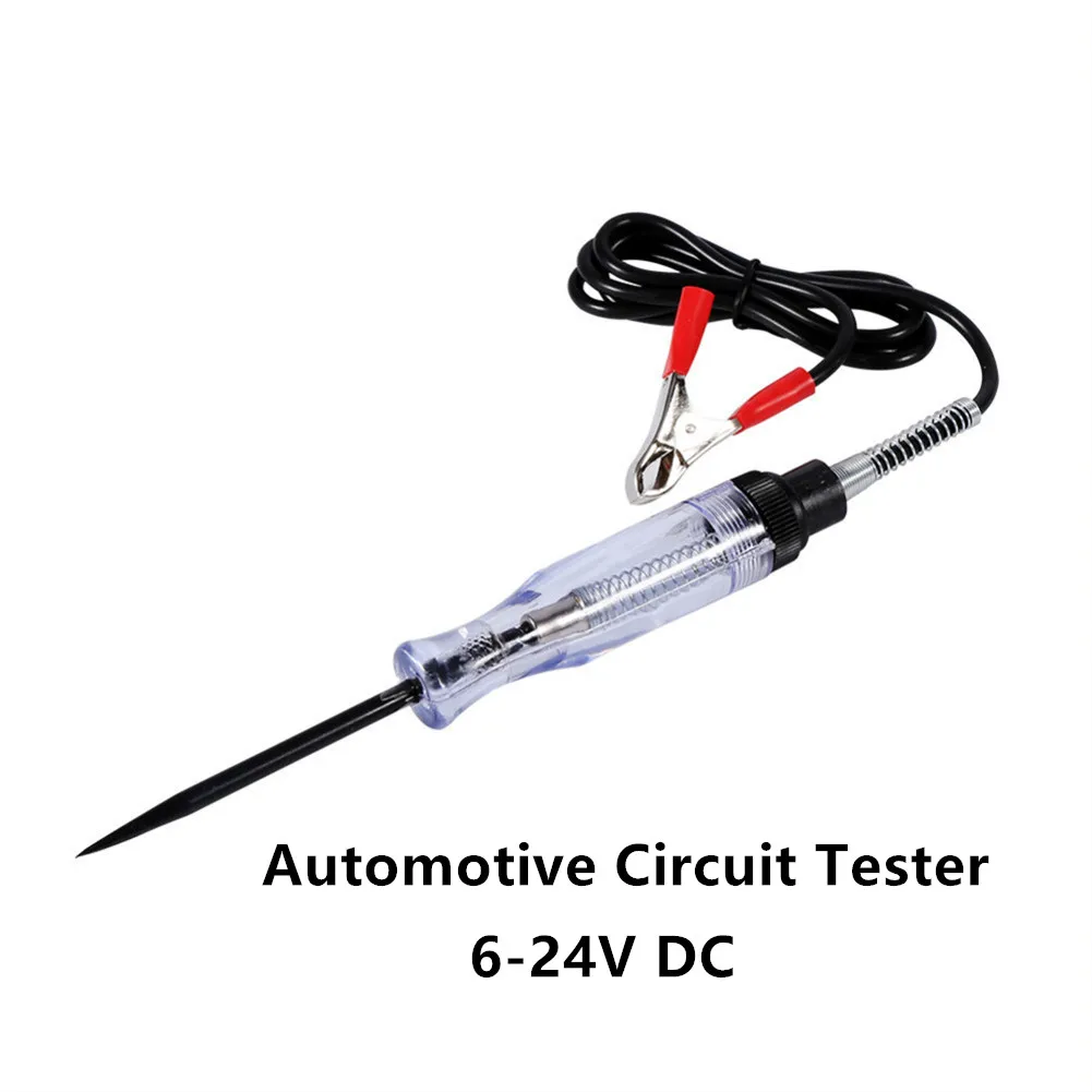 Auto Circuit Tester Diagnostic Tools 6-24V Automotive Electrical Tester Car Truck Voltage Fuse Test Voltmeter Long Probe Pen
Auto Circuit Tester Diagnostic Tools 6-24V Automotive Electrical Tester Car Truck Voltage Fuse Test Voltmeter Long Probe Pen