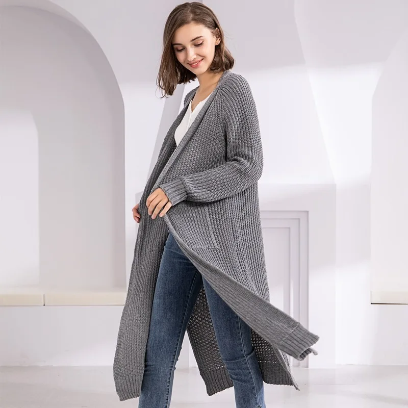 Colorfaith New 2022 New Winter Spring Women's Knit Sweaters Korean Style Minimalist Solid Multi Colors Casual Long Cardigans
Colorfaith New 2022 New Winter Spring Women's Knit Sweaters Korean Style Minimalist Solid Multi Colors Casual Long Cardigans