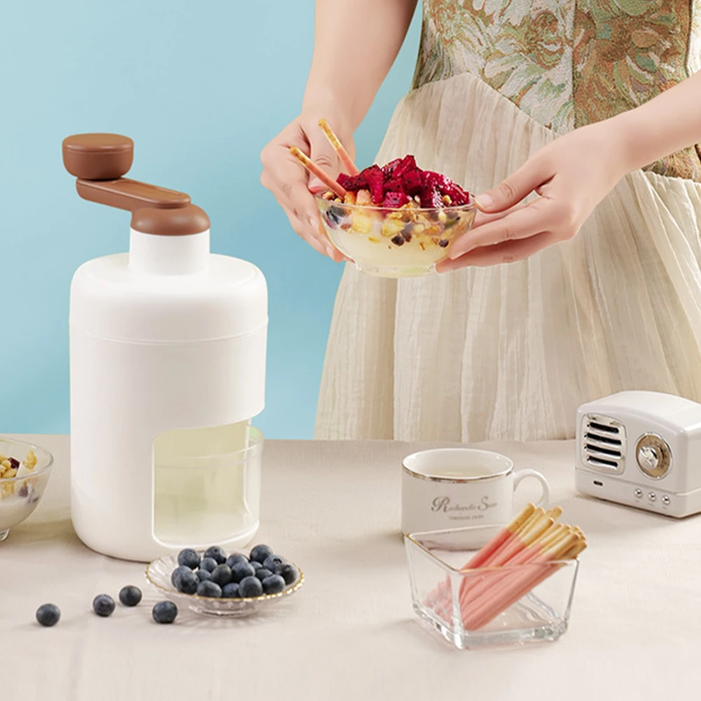 Household Shaved Ice Machine Manual Snow Cone Machine 500ML Portable Ice Crusher Shaved Ice Machine Kitchen Tool Ice Crusher
Household Shaved Ice Machine Manual Snow Cone Machine 500ML Portable Ice Crusher Shaved Ice Machine Kitchen Tool Ice Crusher