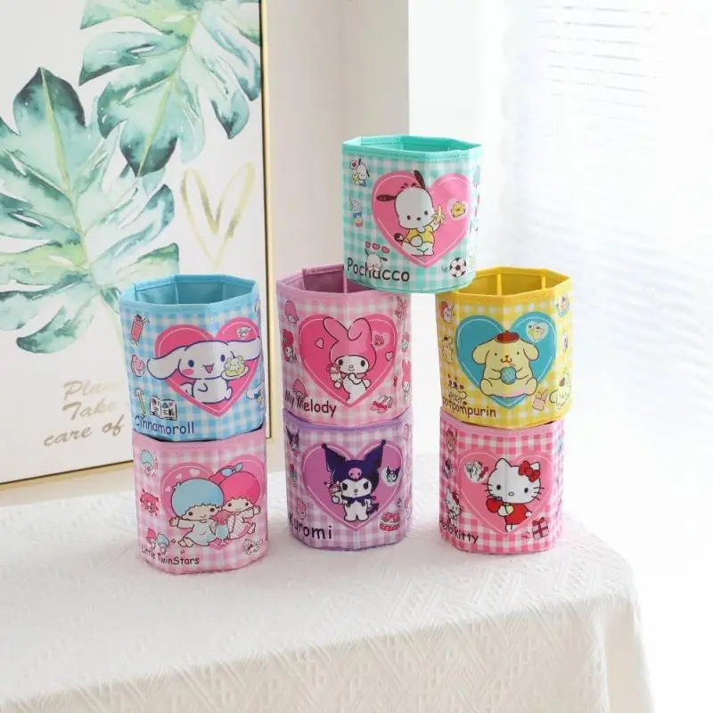 Sanrio Kawaii Hello Kittys Y2K Cartoon Pen Holder Canister Kuromi Anime Stationery Makeup Brush Desktop Metal Storage Box Gifts
Sanrio Kawaii Hello Kittys Y2K Cartoon Pen Holder Canister Kuromi Anime Stationery Makeup Brush Desktop Metal Storage Box Gifts