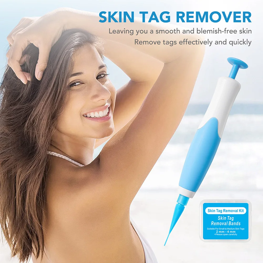 Auto Skin Tag Remover Kit for Most 2-8mm Sized Skin Tags Painless Wart Mole Corn Removal Tool Set for Home Use
Auto Skin Tag Remover Kit for Most 2-8mm Sized Skin Tags Painless Wart Mole Corn Removal Tool Set for Home Use