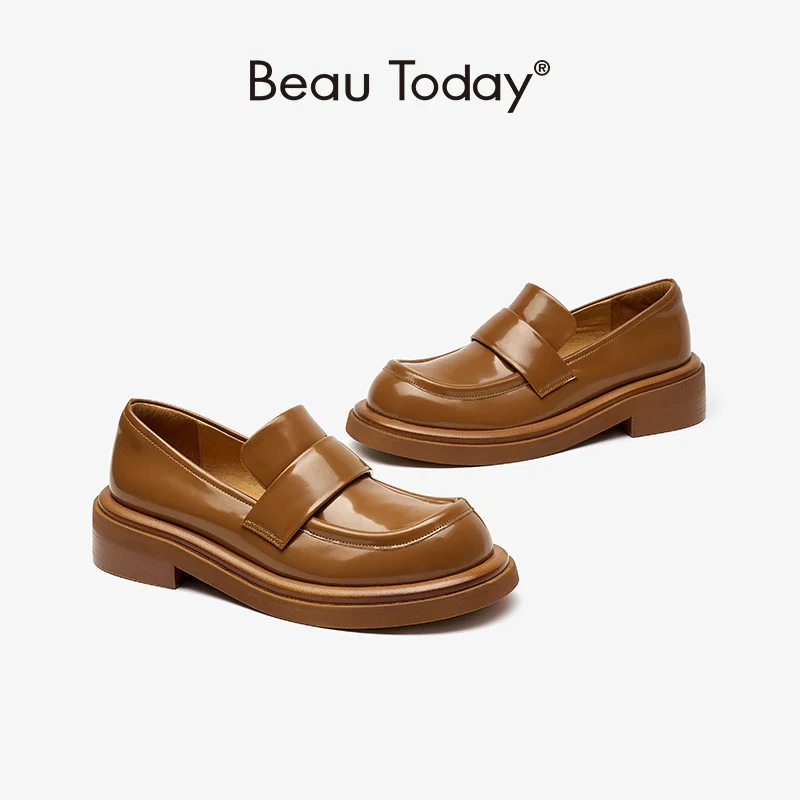 Platform Loafers Women Genuine Cow Leather Round Toe Slip On Sewing Design Ladies Comfortle Flats Handmade 26571
Platform Loafers Women Genuine Cow Leather Round Toe Slip On Sewing Design Ladies Comfortle Flats Handmade 26571