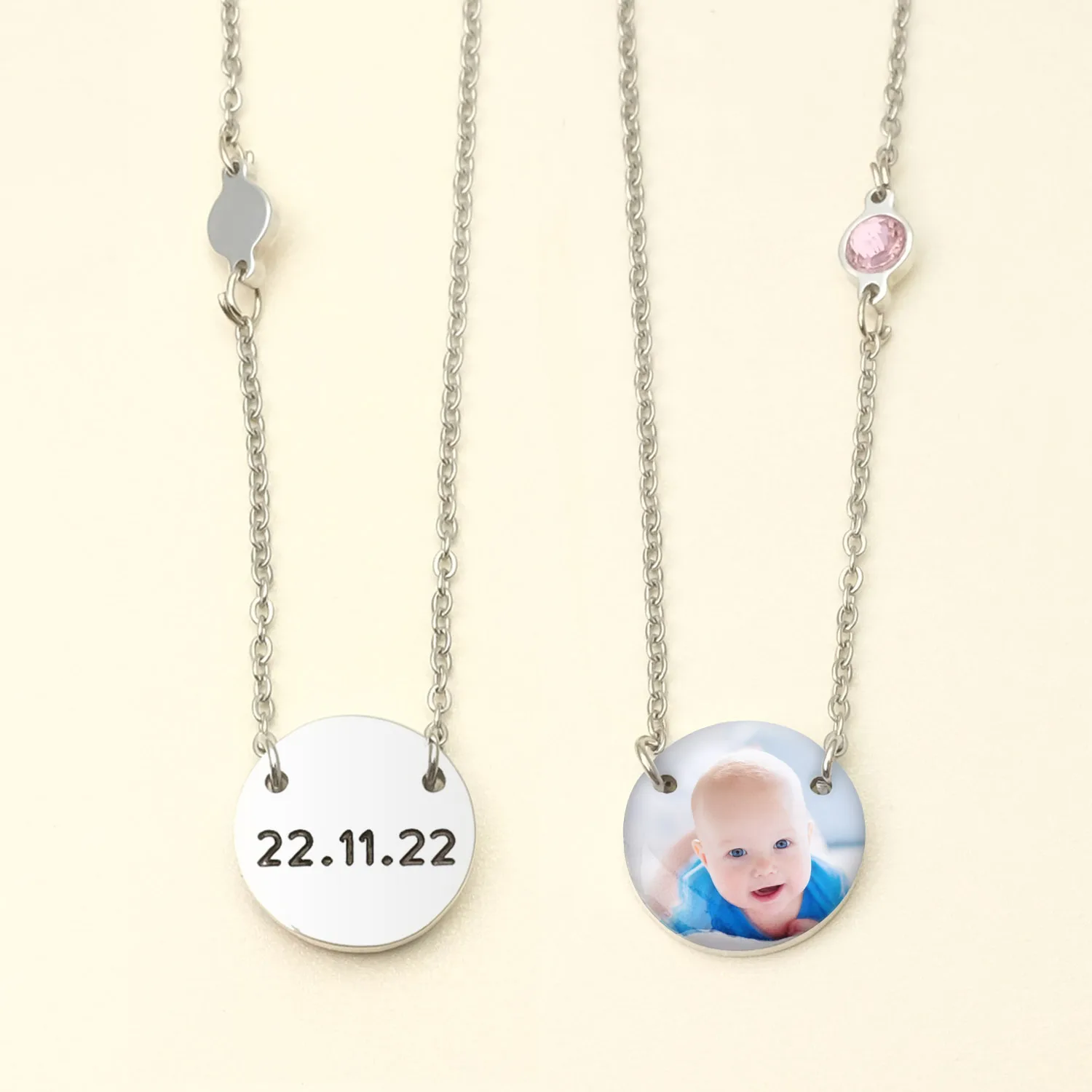 Photo Necklace with Birthstone Personalized Picture Necklace for Women Custom Necklace Photo Pendant for Your Baby Mothers Gift
Photo Necklace with Birthstone Personalized Picture Necklace for Women Custom Necklace Photo Pendant for Your Baby Mothers Gift