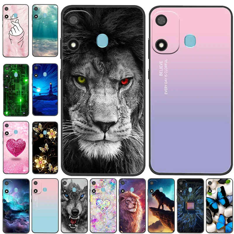 

Case For Itel A27 a 27 Cover Cute Lovely Wolf Silicon Back Phone Case For Itel P17 A27 Soft Cases A27 A551L Coque bumper Shell