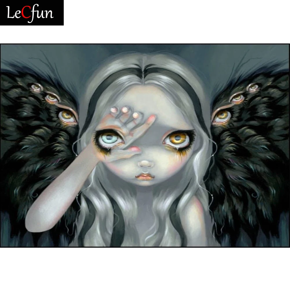 LeCfun Diamond Painting Kits Big Eyes Girl Paint with Diamonds Full Drill Round/ Square Shiny Rhinestone Beads Decor
LeCfun Diamond Painting Kits Big Eyes Girl Paint with Diamonds Full Drill Round/ Square Shiny Rhinestone Beads Decor