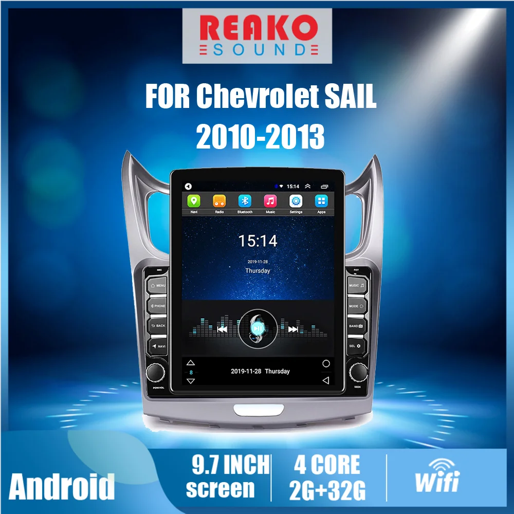For Chevrolet SAIL 2010-2013 2 Din 9.7" 4G Carplay Tesla Screen Car Multimedia Player GPS Navigator Android Autoradio Head Unit
For Chevrolet SAIL 2010-2013 2 Din 9.7" 4G Carplay Tesla Screen Car Multimedia Player GPS Navigator Android Autoradio Head Unit