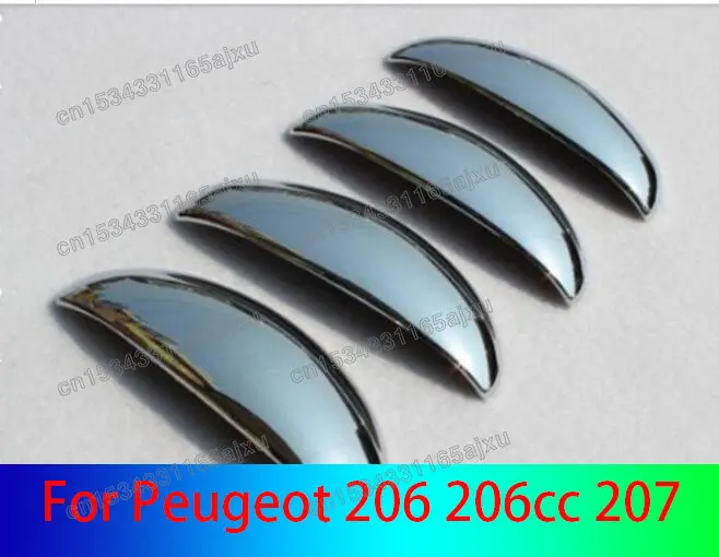 8 шт., хромированная накладка на дверную ручку автомобиля, для Peugeot 206 206cc 207
8 шт., хромированная накладка на дверную ручку автомобиля, для Peugeot 206 206cc 207