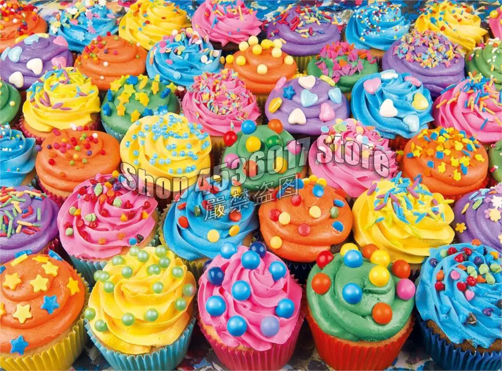 5D DIY Diamond Embroidery Colorful Cupcakes Diamond Mosaic Full Drills Decoration Diamond Painting Kit Home Decor Gift Christmas
5D DIY Diamond Embroidery Colorful Cupcakes Diamond Mosaic Full Drills Decoration Diamond Painting Kit Home Decor Gift Christmas