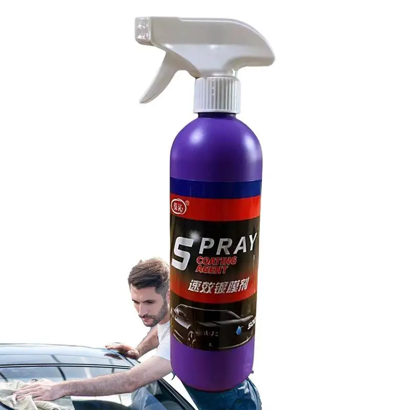 Car Coating Spray 500ml Ceramic Wax Polish Spray High-Performance Surface Sealant Dirt Removal Car Wax Replacement Sealer Agent
Car Coating Spray 500ml Ceramic Wax Polish Spray High-Performance Surface Sealant Dirt Removal Car Wax Replacement Sealer Agent