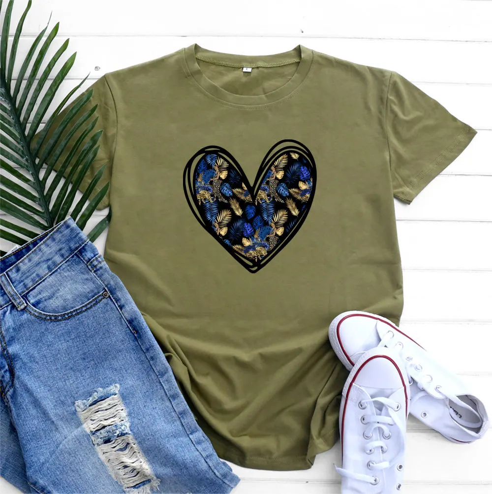 Женская одежда в европейском и американском стиле, свободная футболка с коротким рукавом и принтом love, модная повседневная футболка большого размера для девушек
Женская одежда в европейском и американском стиле, свободная футболка с коротким рукавом и принтом love, модная повседневная футболка большого размера для девушек