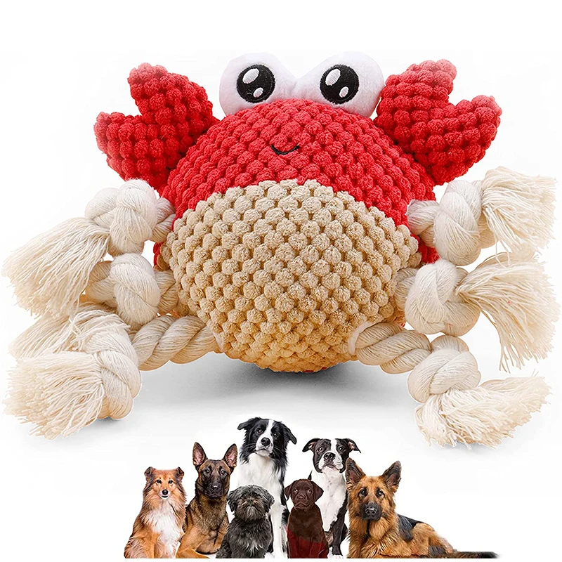 Pet Dog Toys Crab Plush Squeaky Toys For Dogs Chewing Teeth Bite-resistant Puppy Dog Corduroy Interaction Anxiety Accompany Toy
Pet Dog Toys Crab Plush Squeaky Toys For Dogs Chewing Teeth Bite-resistant Puppy Dog Corduroy Interaction Anxiety Accompany Toy