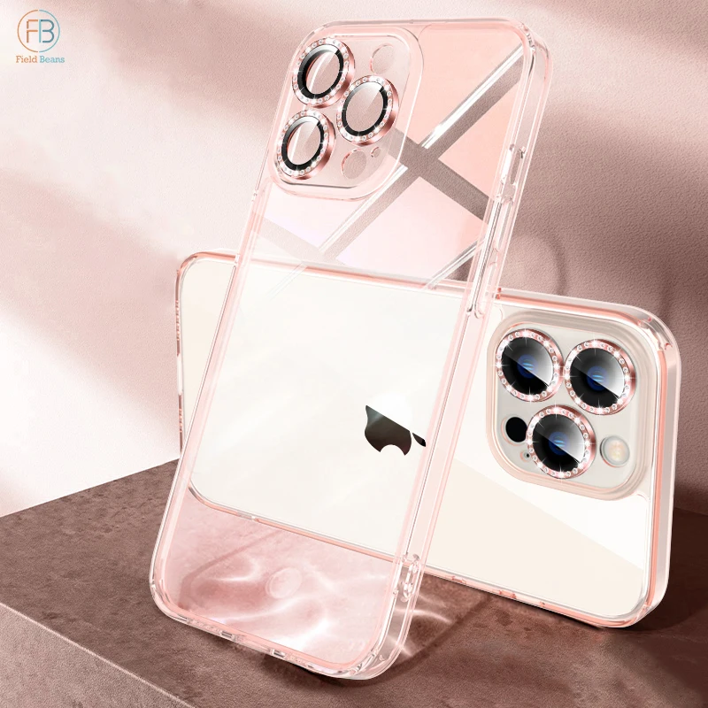 Luxury Ultra Thin Glass Phone Case For iPhone 12 13 Pro Max Flash Diamond Glass Lens Film Anti-fingerprint Protection Back Cove
Luxury Ultra Thin Glass Phone Case For iPhone 12 13 Pro Max Flash Diamond Glass Lens Film Anti-fingerprint Protection Back Cove