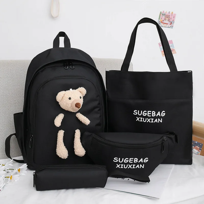 kawaii dropshipping backpack female high school college students four piece backpacks school bags for girls backpacks
kawaii dropshipping backpack female high school college students four piece backpacks school bags for girls backpacks