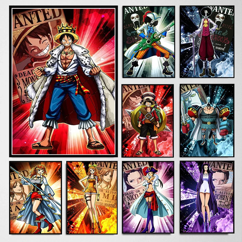 Canvas Painting One Piece Series Anime Character Collection Poster Aesthetic HD Print Wall Art Pictures Bedroom Home Decoration
Canvas Painting One Piece Series Anime Character Collection Poster Aesthetic HD Print Wall Art Pictures Bedroom Home Decoration
