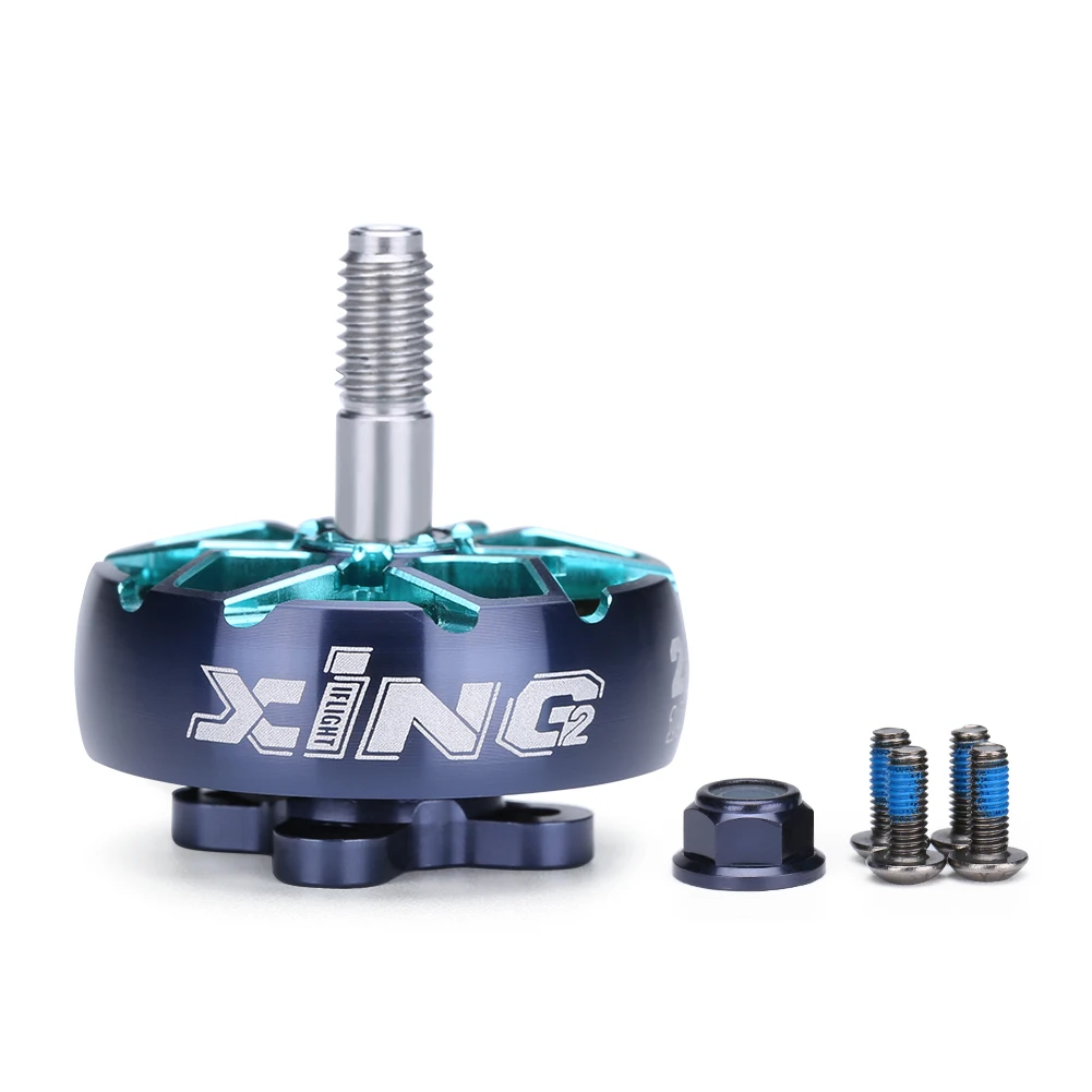 iFlight XING2 2604 1350KV/1650KV 4S-6S FPV Motor Unibell compatible with 5inch propeller for FPV drone
iFlight XING2 2604 1350KV/1650KV 4S-6S FPV Motor Unibell compatible with 5inch propeller for FPV drone