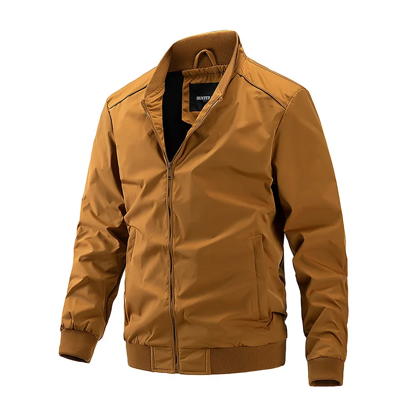 8835 Men Baseball Jackets Spring Autumn Fashion Business Casual Stand Collar Thin Coats Zipper Warm Solid Color Simple Loose Top
8835 Men Baseball Jackets Spring Autumn Fashion Business Casual Stand Collar Thin Coats Zipper Warm Solid Color Simple Loose Top