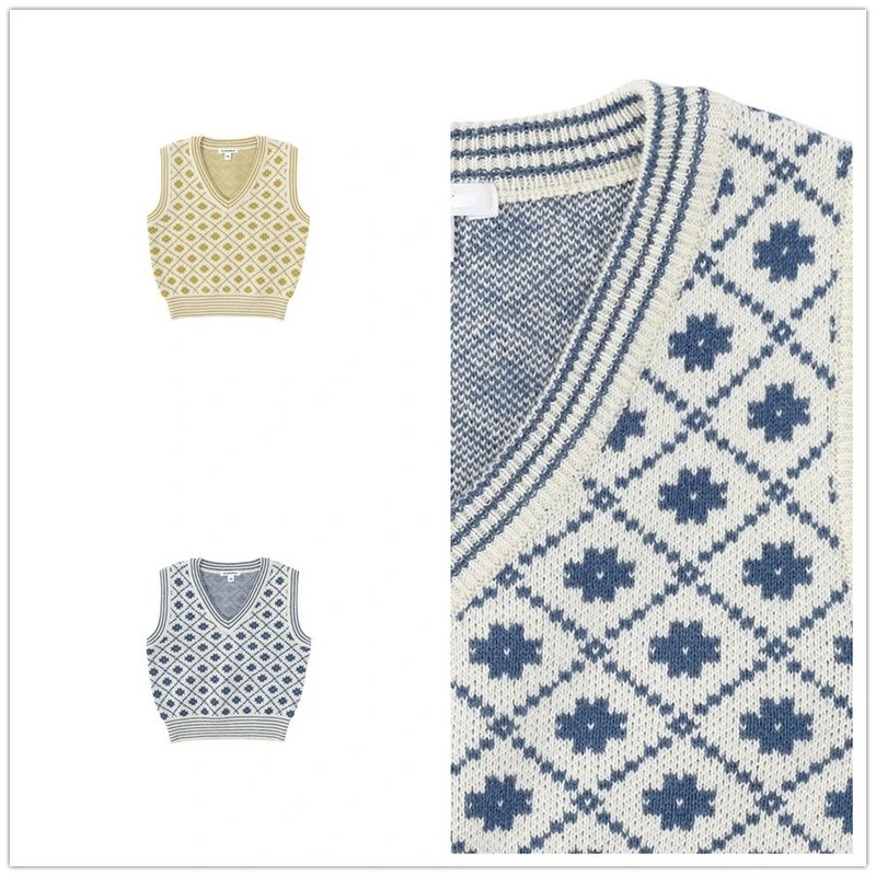 Ins2022 Autumn New Korea BEN Children's Vest Boys and Girls Baby Simple Knitted Plaid Vest Sleeveless Sweater
Ins2022 Autumn New Korea BEN Children's Vest Boys and Girls Baby Simple Knitted Plaid Vest Sleeveless Sweater