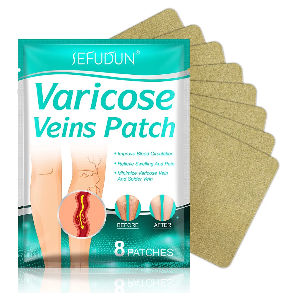 8 Patches Varicose Veins Patch Leg Pain Swelling Relief Plaster Spider Varicosity Angiitis Removal Phlebitis Treatment Patch
8 Patches Varicose Veins Patch Leg Pain Swelling Relief Plaster Spider Varicosity Angiitis Removal Phlebitis Treatment Patch