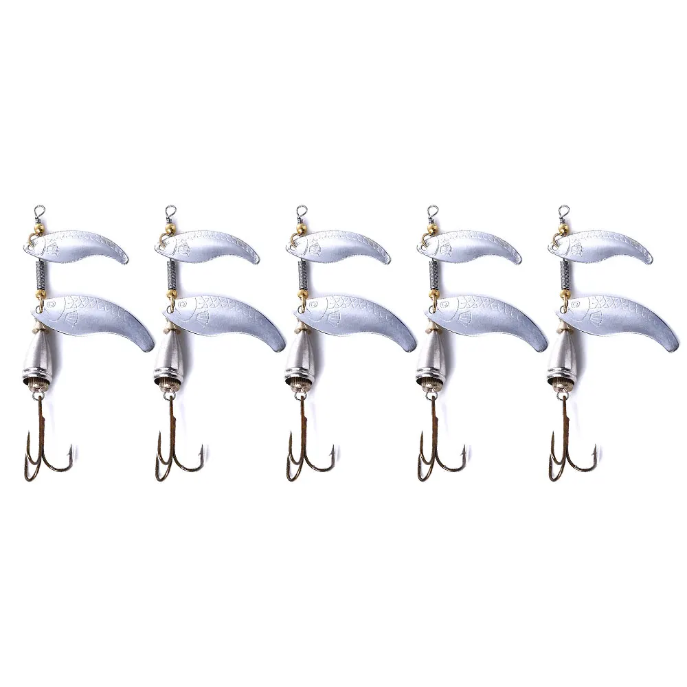 HENGJIA 10PC Upgraded Metal Spoon Isca 9CM 10.5G Artificial Fishing Lure Spinner Jig Fake Bait for Sea River Lake Pike Carp
HENGJIA 10PC Upgraded Metal Spoon Isca 9CM 10.5G Artificial Fishing Lure Spinner Jig Fake Bait for Sea River Lake Pike Carp