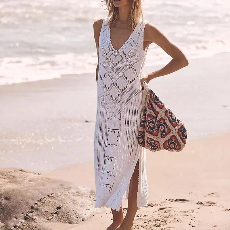 Summer Clothes For Women Beach Cover Ups Kaftan Praia 2022 Capes The Swimsuit Dress Tunic Ladies Up Swim Knit Hollow Sexy
Summer Clothes For Women Beach Cover Ups Kaftan Praia 2022 Capes The Swimsuit Dress Tunic Ladies Up Swim Knit Hollow Sexy